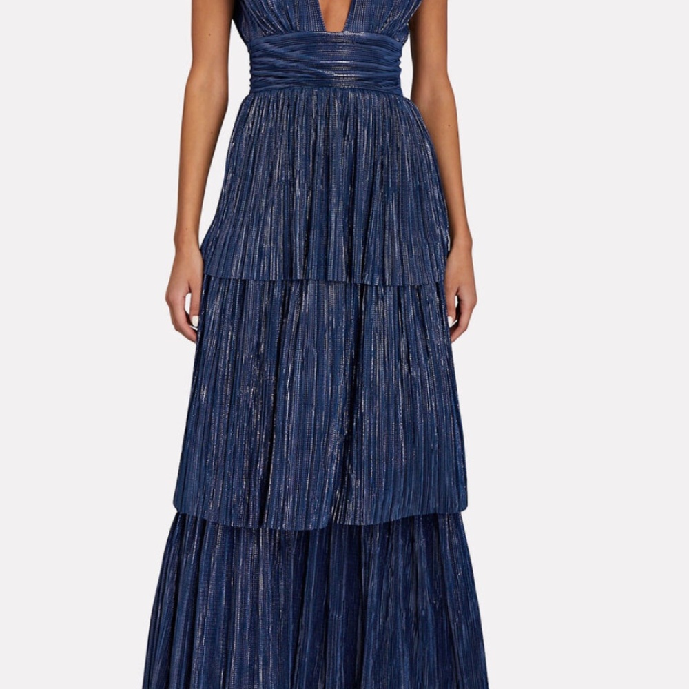 Sabina Musayev Judith Open-Back Tiered Maxi Dress - Picture 5 of 6